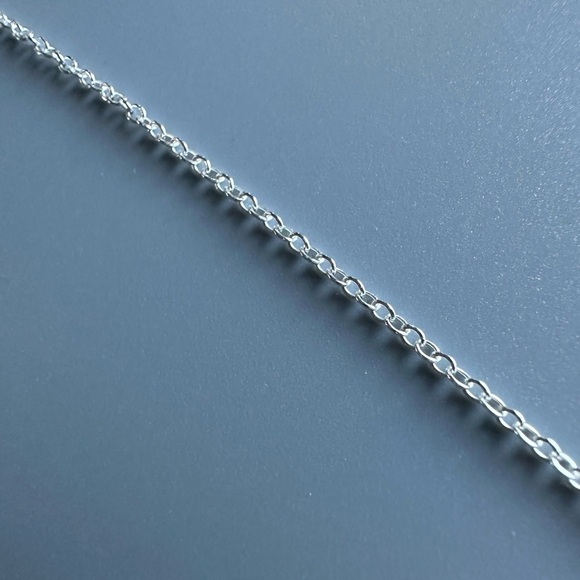 Sterling Silver Blue Topaz Sagittarius Necklace - Picture 6 of 9